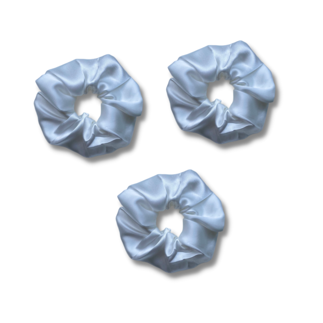 MWAA Silk Scrunchie - Ivory
