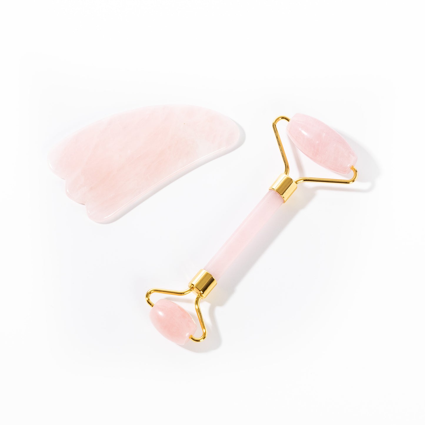 Rose Quartz Roller & Gua Sha Kit