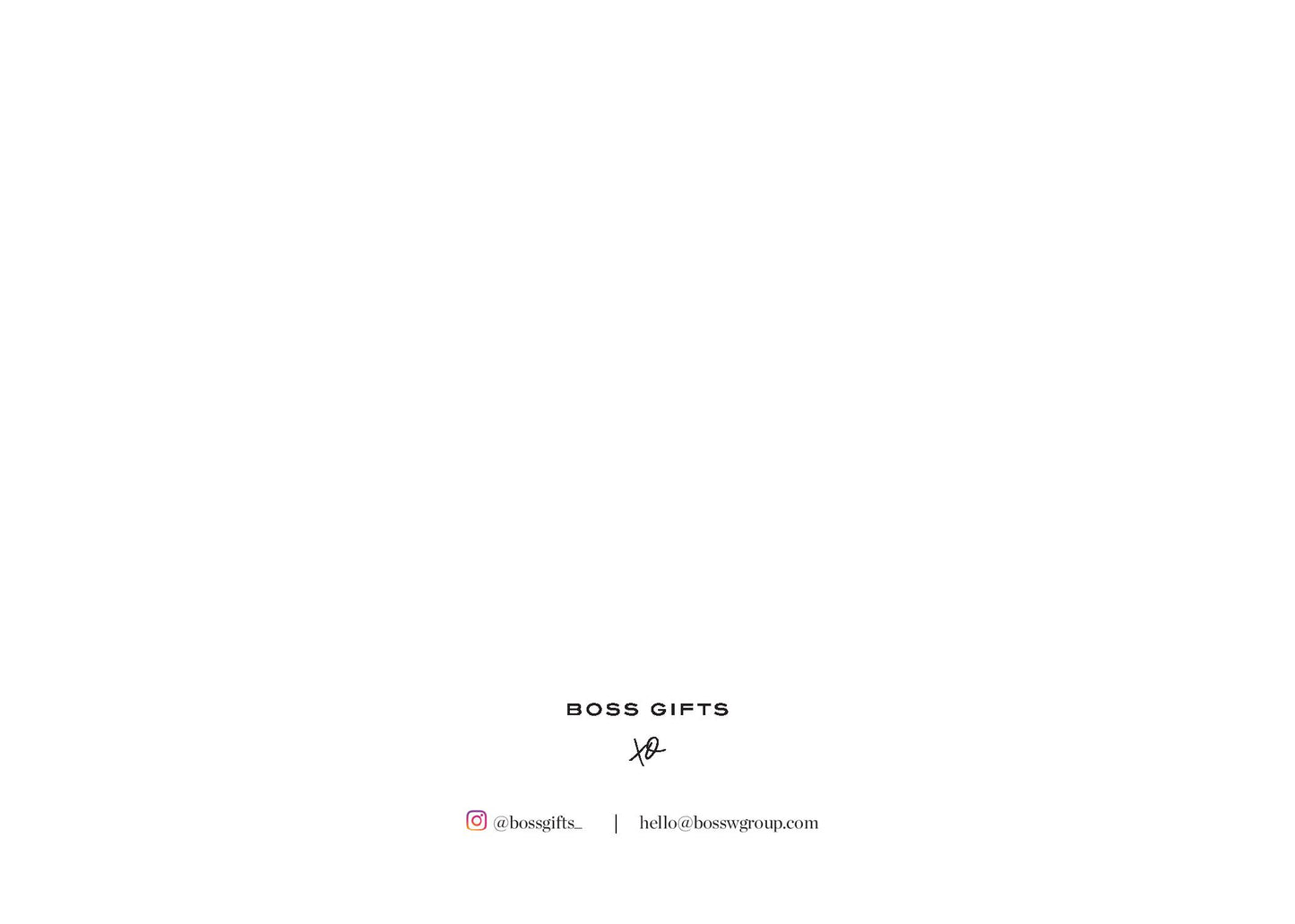 BOSS GIFTS Greeting Card