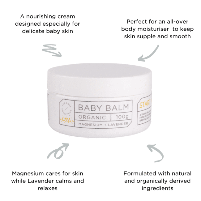 The Base Collective - Sleepy Magnesium & Lavender Baby Balm