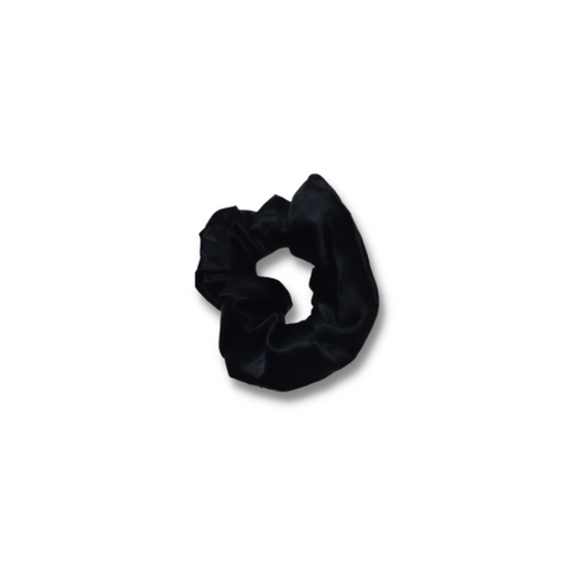 MWAA Silk Scrunchie - Black