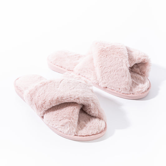 Slip In Me Slippers - Dusty Pink