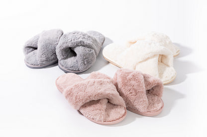 Slip In Me Slippers - Smoke