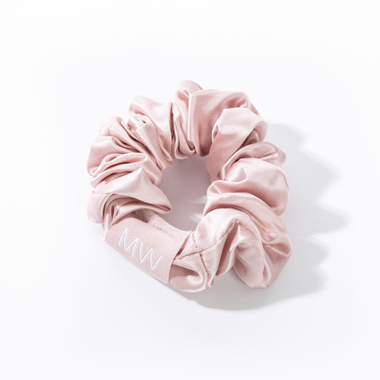 MWAA Silk Scrunchie - Dusty Pink