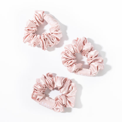 MWAA Silk Scrunchie - Dusty Pink