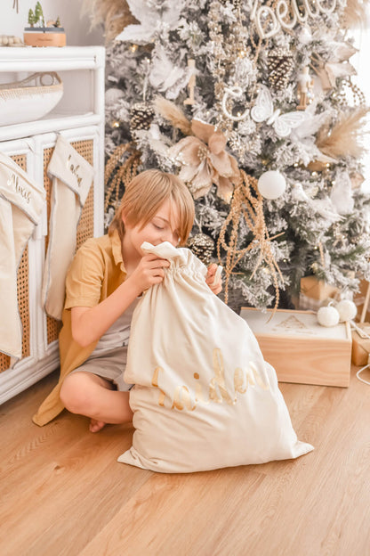 Luxury Velvet Santa Sack