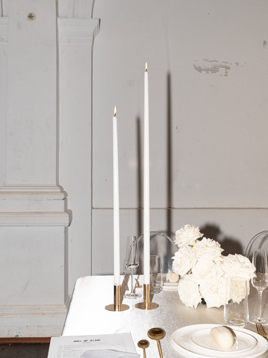 Plated Candle Holder