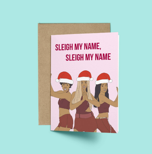 Destiny's Child, Sleigh My Name Christmas Card